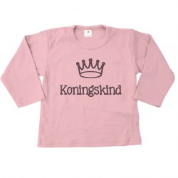 lang shirt roze koningskind